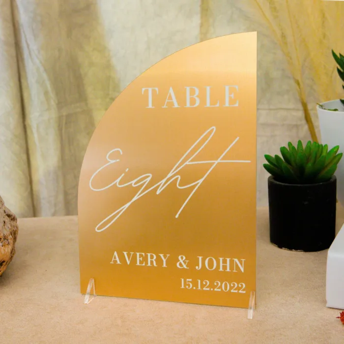 Table Number