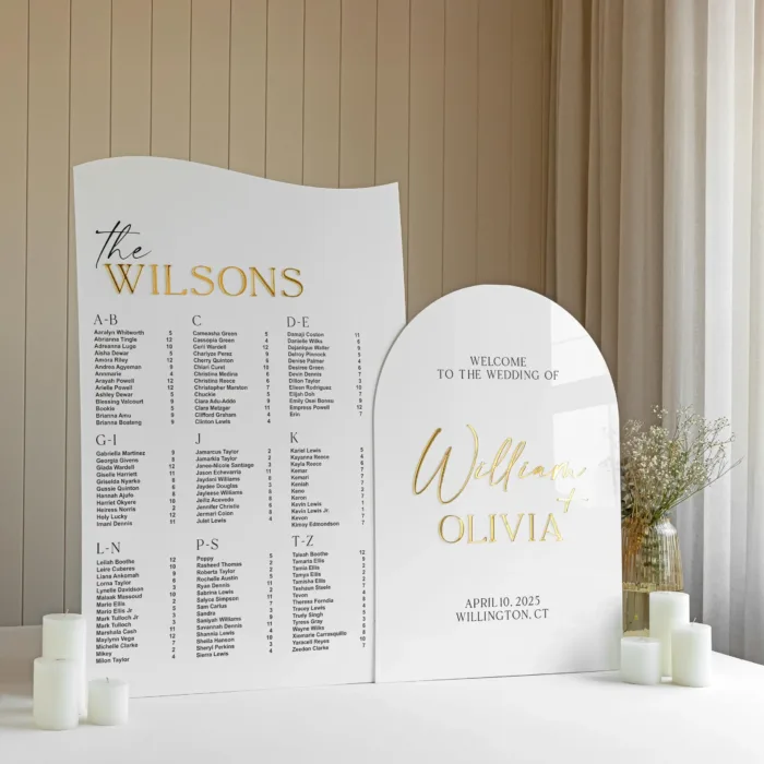 Wedding sign bundle