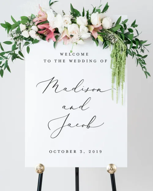 Custom Welcome Sign