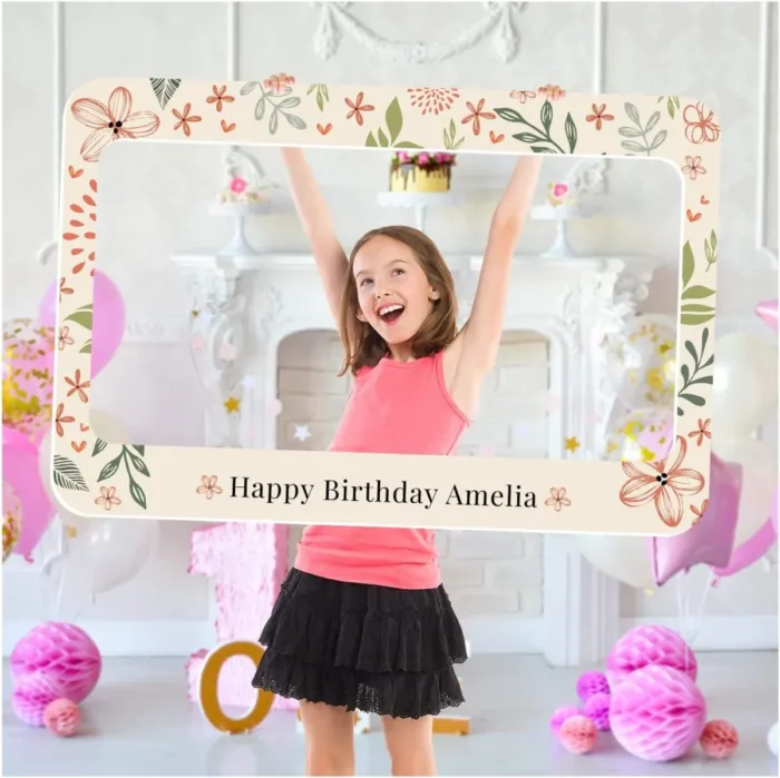 Botanical Theme Party Photo Frame