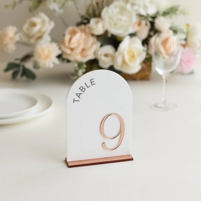 Table Numbers - Table Decor - Image 3