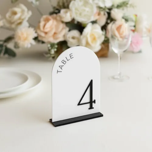 Table Numbers - Table Decor