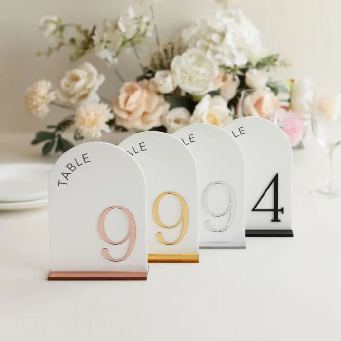 Table Numbers - Table Decor - Image 5
