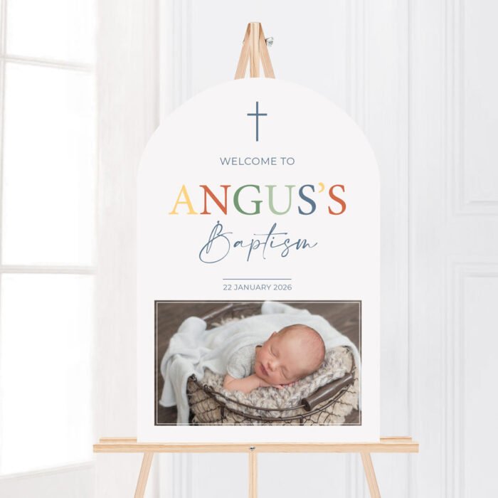 Welcome Sign - Angus (Photo)