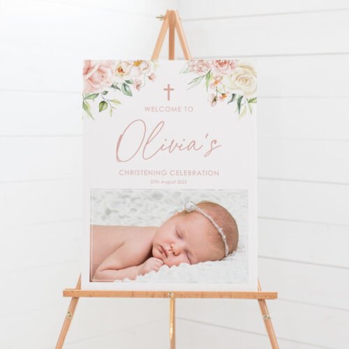 Welcome Sign - Olivia (Photo)