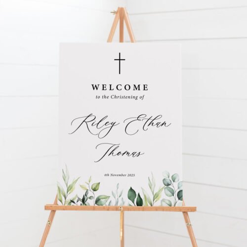 Welcome Sign - Riley