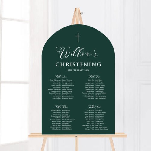 Willow - Baptism Seating Chart 2